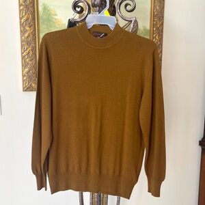 Vintage Brioni Roma Brown Men's Wool Sweater Large